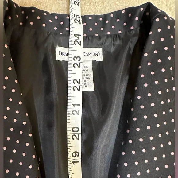 Floral Women's Jacket with Black Base - Picture 3 of 5